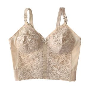 Vintage Longline Bustier Bra
